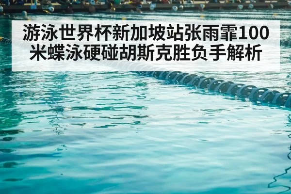 swimming competition pool lanes